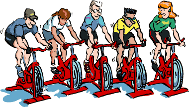 spinning class gif